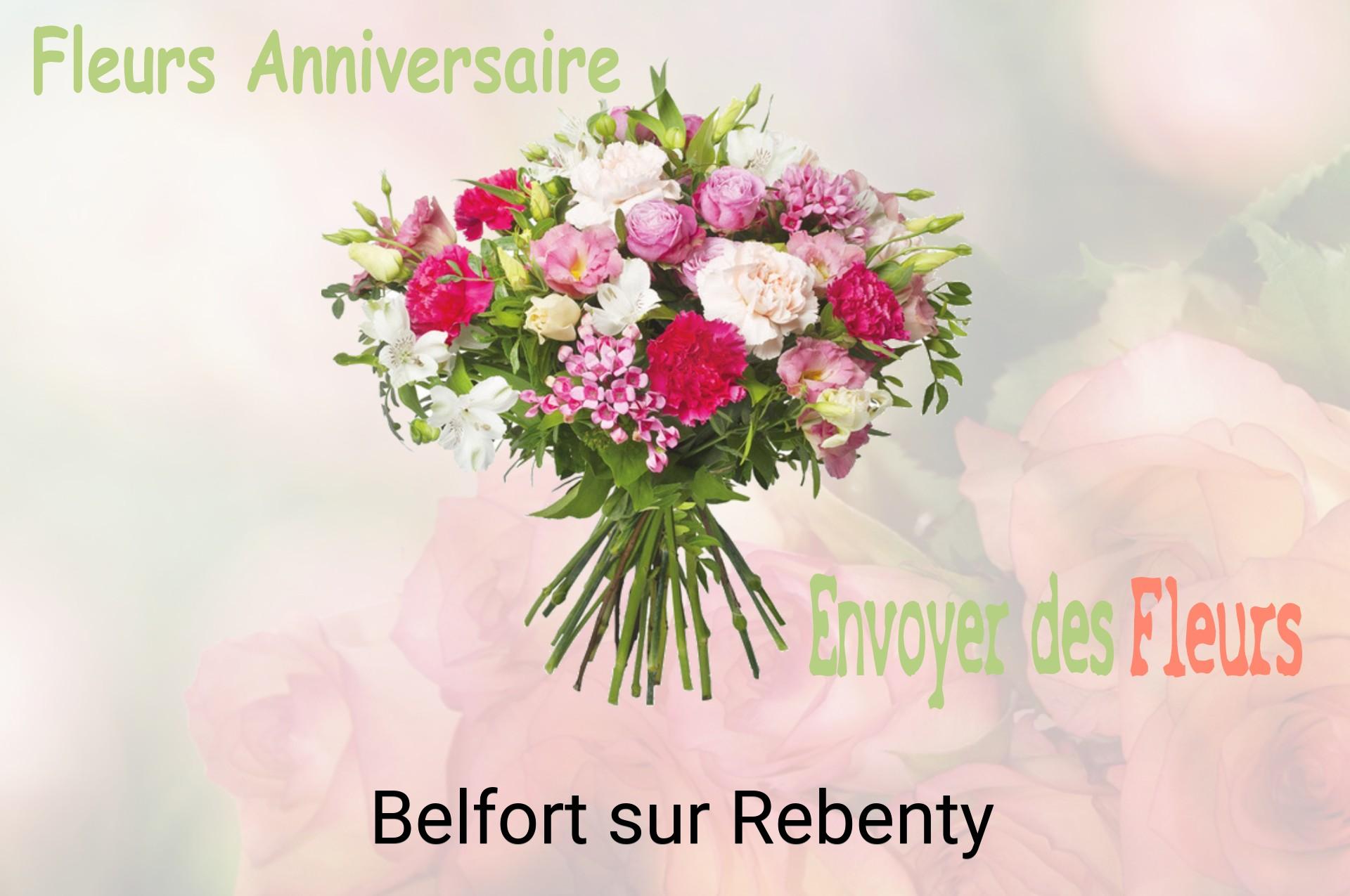 Bouquet de fleurs d’anniversaire livré à Belfort-sur-Rebenty